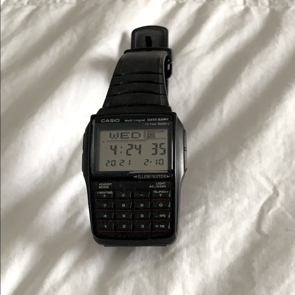Casio calculator watch